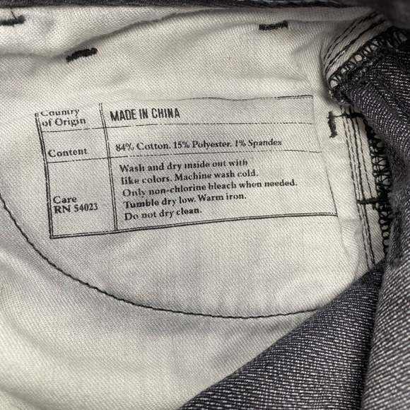 Women’s Banana Republic Black Distressed Wash Skinny Jeans - Picture 5 of 6